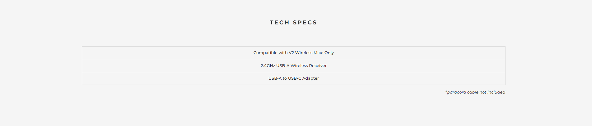 A large marketing image providing additional information about the product Glorious Wireless Dongle Replacement Kit V2 - Matte Grey - Additional alt info not provided